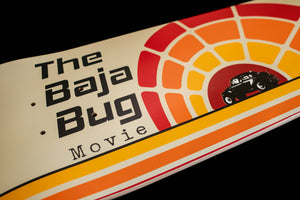 The Baja Bug Movie Skateboard Deck "Sunrise Logo"