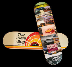 The Baja Bug Movie Skateboard Deck "Sunrise Logo"