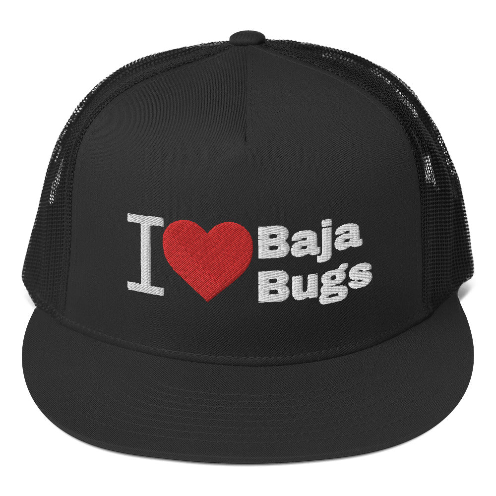 I heart Baja Bugs Trucker Cap