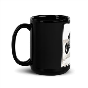 Black photocopy Glossy Mug