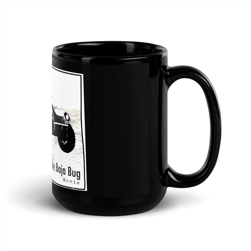 Black photocopy Glossy Mug