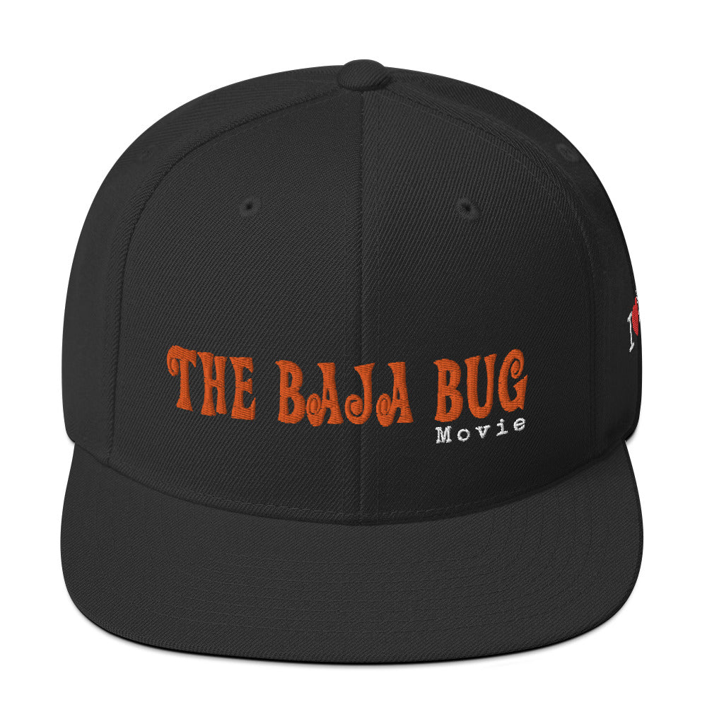 The Baja bug movie cartoon type Snapback Hat