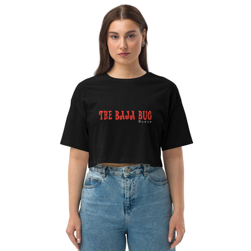 The Baja Bug Movie Cartoon type Loose drop shoulder crop top