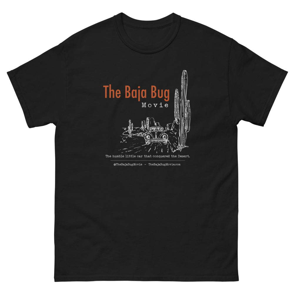 The Baja Bug Movie line art Men's heavyweight tee