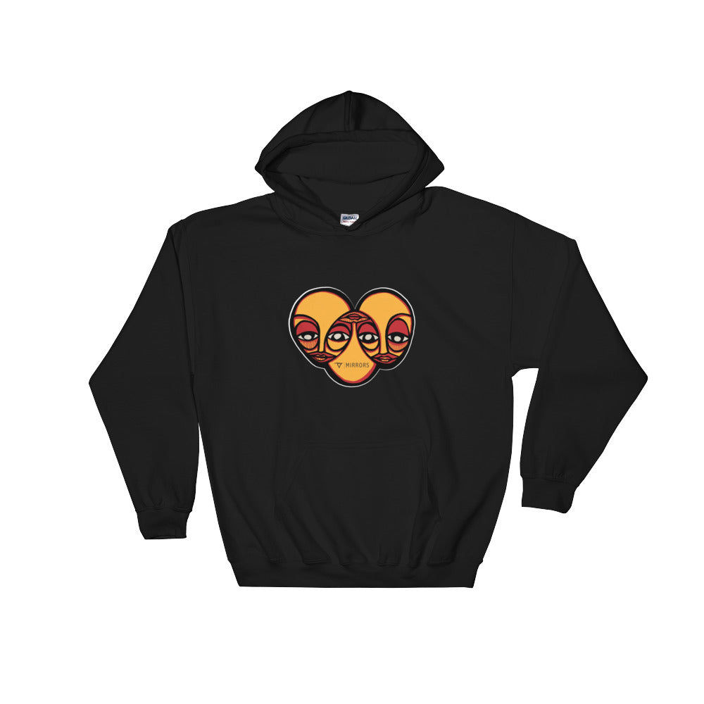 Warm Faces Hooded Sweatshirt
