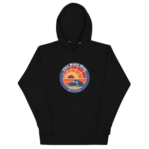 The Baja Bug Movie Circular logo Hoodie