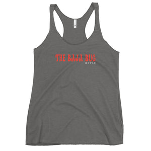 The Baja Bug Movie Cartoon Type Women's Racerback Tank